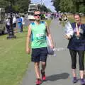 James and Isobel with theirs kit bags, Isobel's Rock'n'Roll Half Marathon, Dublin, Ireland - 13th August 2017