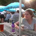 Isobel in the garden at Hoxne, The BSCC at Yaxley and the Hoxne Beer Festival, Suffolk - 31st August 2017