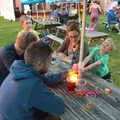 The Boy Phil wrestles with Harry, The BSCC at Yaxley and the Hoxne Beer Festival, Suffolk - 31st August 2017