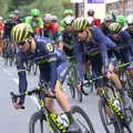 The Team Scott riders, The Tour of Britain Does Eye, Suffolk - 8th September 2017