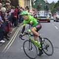 Tail-end Charlie, The Tour of Britain Does Eye, Suffolk - 8th September 2017