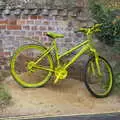 Another decorated bike outside the church, The Tour of Britain Does Eye, Suffolk - 8th September 2017