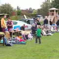 Harry checks out the random guff in the car boot, A Summer Fete, Palgrave, Suffolk - 10th September 2017