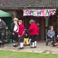 Morris dancers assemble, A Summer Fete, Palgrave, Suffolk - 10th September 2017