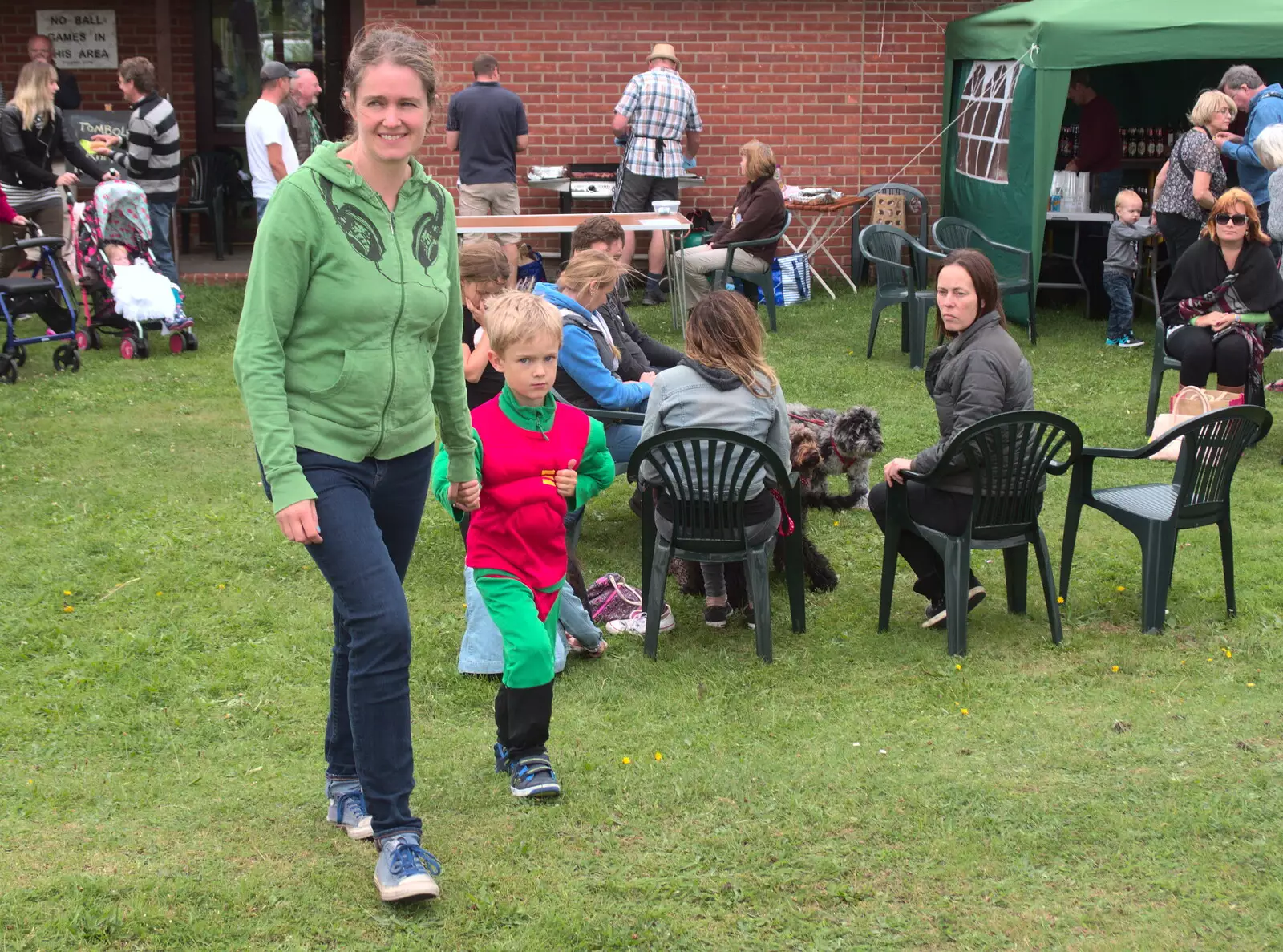 Isobel and Harry, from A Summer Fete, Palgrave, Suffolk - 10th September 2017