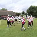 Dancing in circles with handkerchiefs, A Summer Fete, Palgrave, Suffolk - 10th September 2017