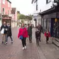 Walking up Abbeygate Street, Ploughing and Pizza, Thrandeston and Bury St. Edmunds, Suffolk - 17th September 2017