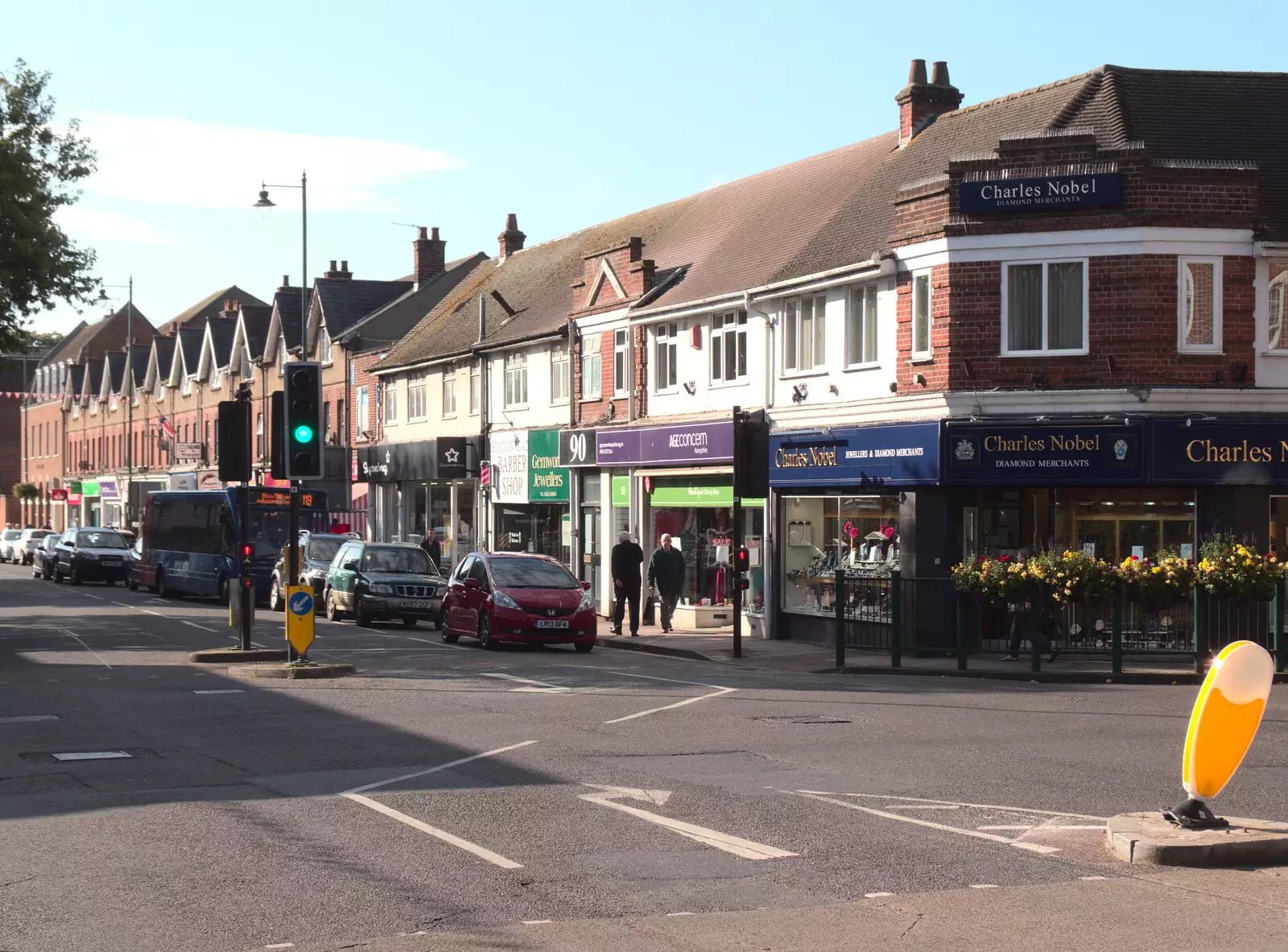 Station Road in New Milton, from Grandmother's Wake, Winkton, Christchurch, Dorset - 18th September 2017