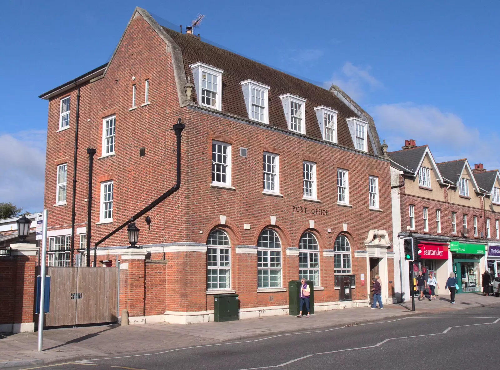 The Post Office looks like a model railway building, from Grandmother's Wake, Winkton, Christchurch, Dorset - 18th September 2017