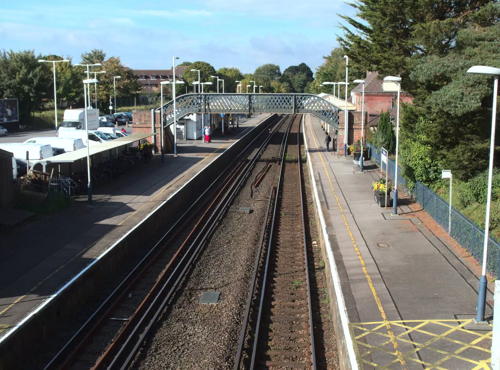 New Milton railway station is almost unchanged, from Grandmother's Wake, Winkton, Christchurch, Dorset - 18th September 2017