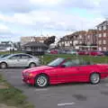 Nosher's motor on the clifftop at Barton on Sea, Grandmother's Wake, Winkton, Christchurch, Dorset - 18th September 2017