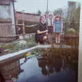 Grandmother, Nosher and sis, in around 1970 or 71, Grandmother's Wake, Winkton, Christchurch, Dorset - 18th September 2017