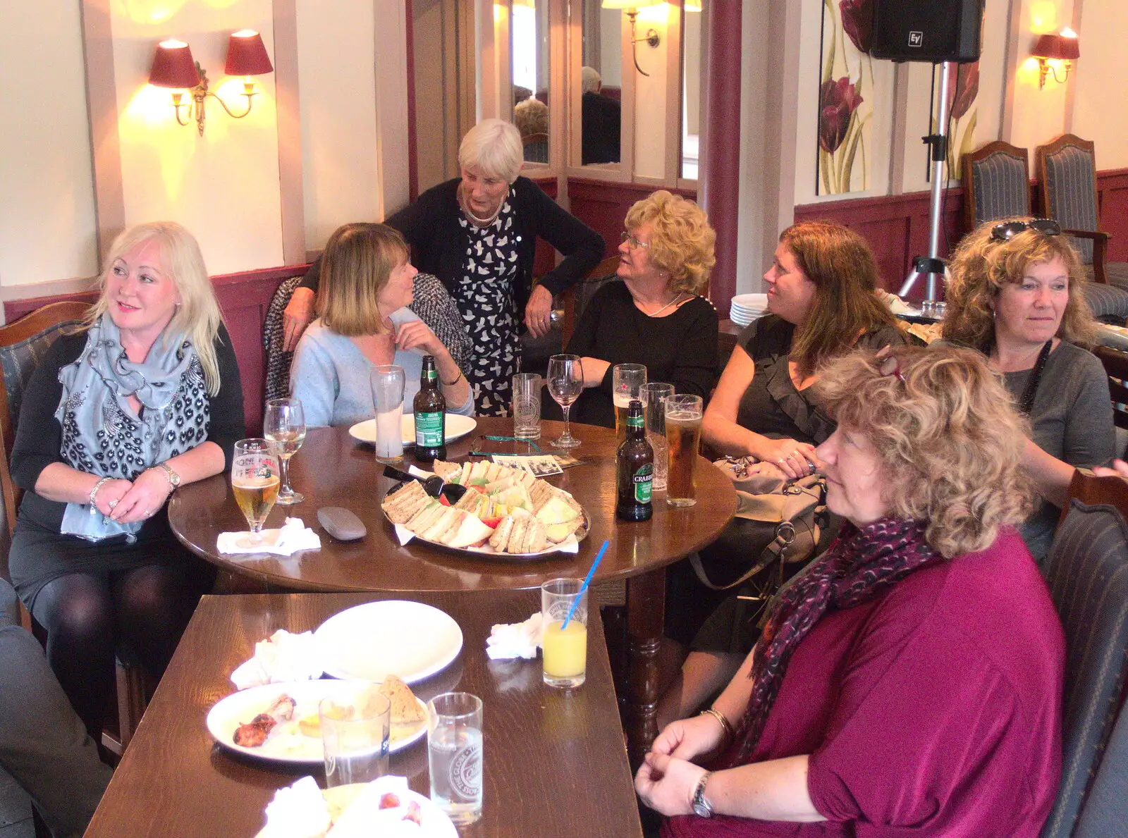 More family chat, from Grandmother's Wake, Winkton, Christchurch, Dorset - 18th September 2017