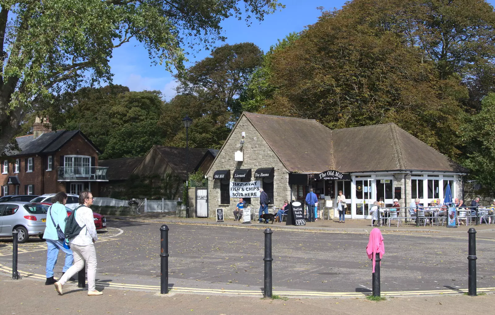 The Old Mill tea rooms, from Grandmother's Wake, Winkton, Christchurch, Dorset - 18th September 2017