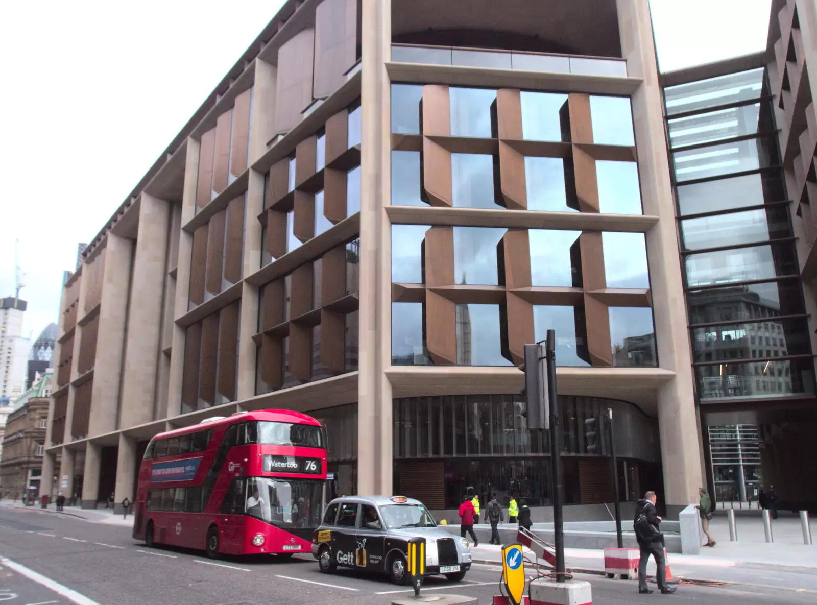 The new Bloomberg offices, five years in the making, from Hyde Park and Carpets, London and Diss - 20th September 2017