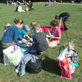 A picnic on the field, Fred Goes Ape, High Lodge, Brandon, Suffolk - 24th September 2017