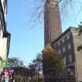 Norwich's City Hall clock tower, Trafalgar Day and Pizza, Norwich, Norfolk - 15th October 2017