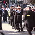 Cadets line up, Trafalgar Day and Pizza, Norwich, Norfolk - 15th October 2017