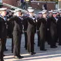 The cadets dress to the left, Trafalgar Day and Pizza, Norwich, Norfolk - 15th October 2017