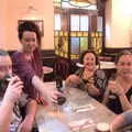 We meet up with the family at Restaurant El Sortidor, Barcelona and Parc Montjuïc, Catalonia, Spain - 21st October 2017