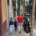 We walk through El Poble Sec, Barcelona and Parc Montjuïc, Catalonia, Spain - 21st October 2017