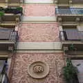 Funky apartment block from 1900, Barcelona and Parc Montjuïc, Catalonia, Spain - 21st October 2017