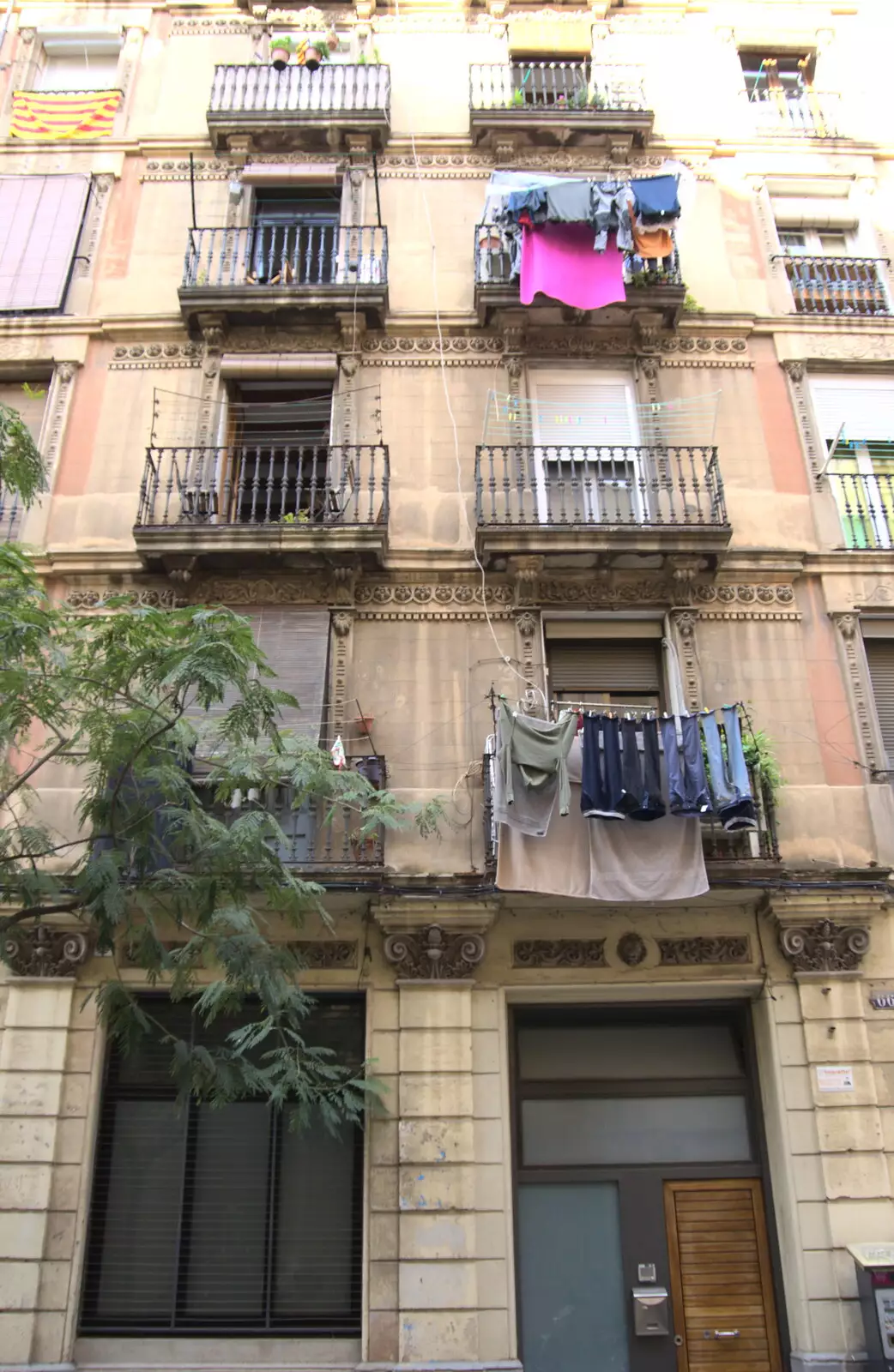 Another apartment block, from Barcelona and Parc Montjuïc, Catalonia, Spain - 21st October 2017