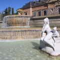Nice fountains and statues, Barcelona and Parc Montjuïc, Catalonia, Spain - 21st October 2017