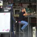 A dude at the bar, Barcelona and Parc Montjuïc, Catalonia, Spain - 21st October 2017