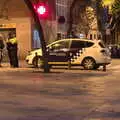 There's a police presence around, L'Aquarium de Barcelona, Port Vell, Catalonia, Spain - 23rd October 2017