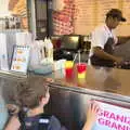 Fred gets a slushy, L'Aquarium de Barcelona, Port Vell, Catalonia, Spain - 23rd October 2017