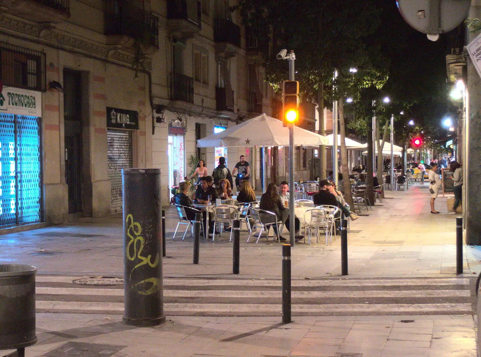 Carrer de Blai, from A Barcelona Bus Tour, Catalonia, Spain - 25th October 2017