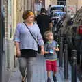 Louise and Harry, A Barcelona Bus Tour, Catalonia, Spain - 25th October 2017