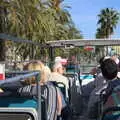 View from the top of the bus, A Barcelona Bus Tour, Catalonia, Spain - 25th October 2017