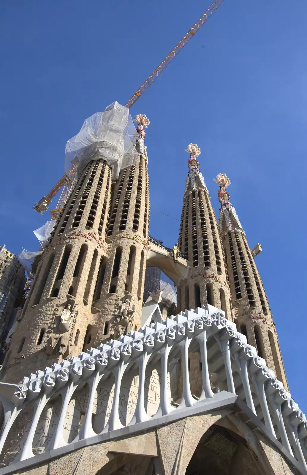 The Sagrada Familiá, from A Barcelona Bus Tour, Catalonia, Spain - 25th October 2017