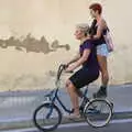 That's one way to get around town on a bike, A Barcelona Bus Tour, Catalonia, Spain - 25th October 2017