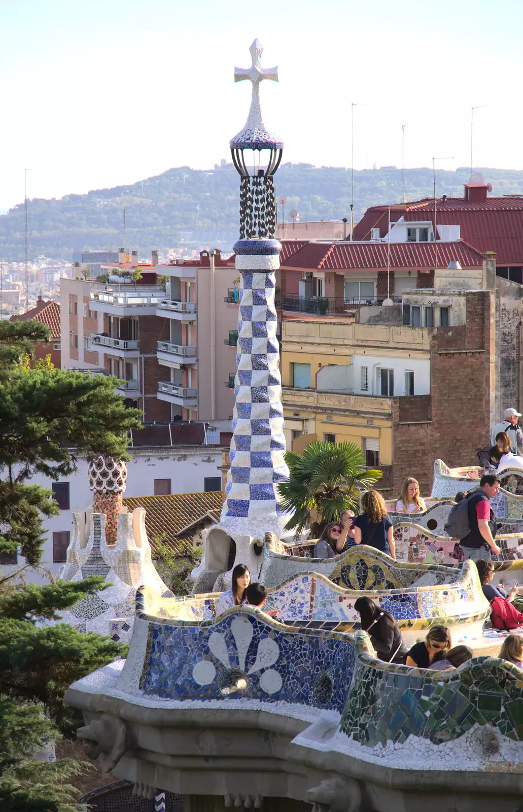 More Gaudi stuff, from A Barcelona Bus Tour, Catalonia, Spain - 25th October 2017