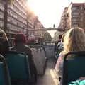 Back on the tour bus, A Barcelona Bus Tour, Catalonia, Spain - 25th October 2017