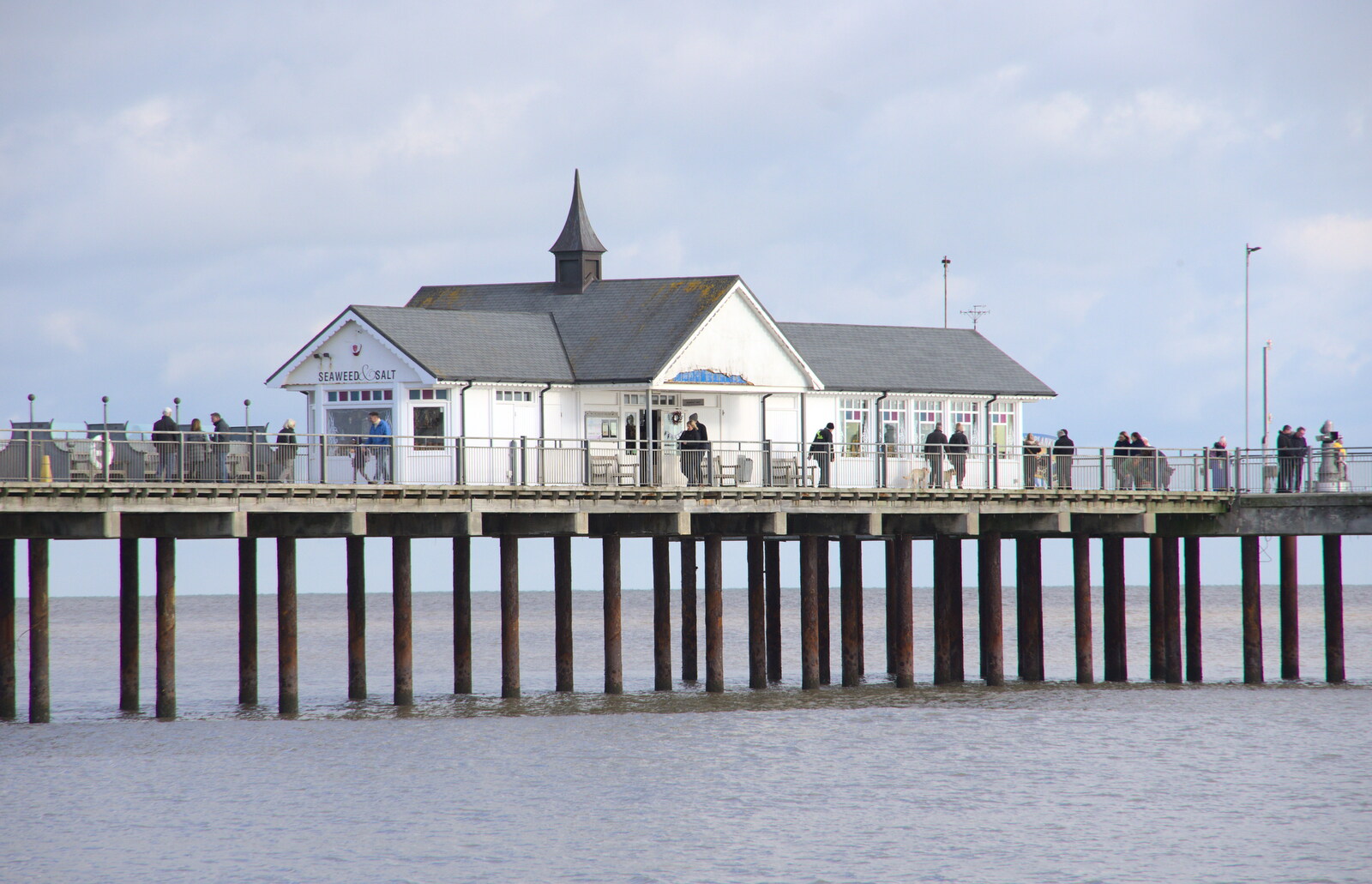 Southwold Pier from A Trip to the Amusements, Southwold Pier, Southwold, Suffolk - 5th November 2017