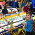 Fred's won a load of tickets, A Trip to the Amusements, Southwold Pier, Southwold, Suffolk - 5th November 2017