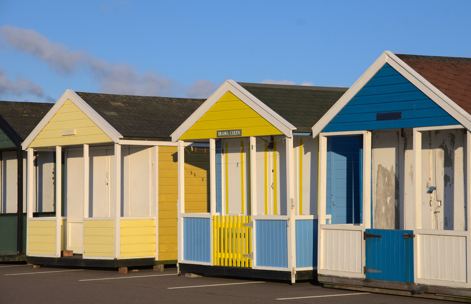 The huts have been moved for the winter from A Trip to the Amusements, Southwold Pier, Southwold, Suffolk - 5th November 2017
