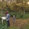 We head off into the woods, A Walk Around Eye, Suffolk - 19th November 2017