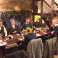 The BSCC Christmas Dinner, White Horse, Stoke Ash, Suffolk - 2nd December 2017, The alternative table