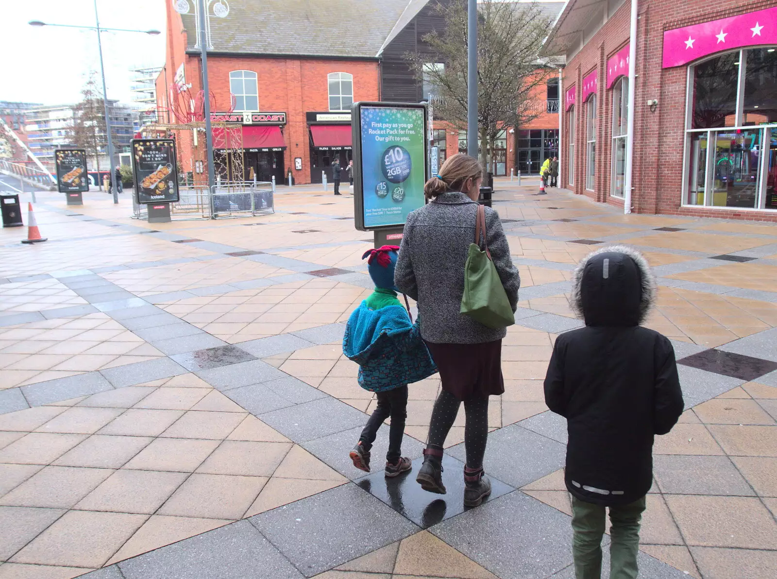 We head out back into Riverside, from A Trip to the Cinema, Norwich, Norfolk - 3rd December 2017