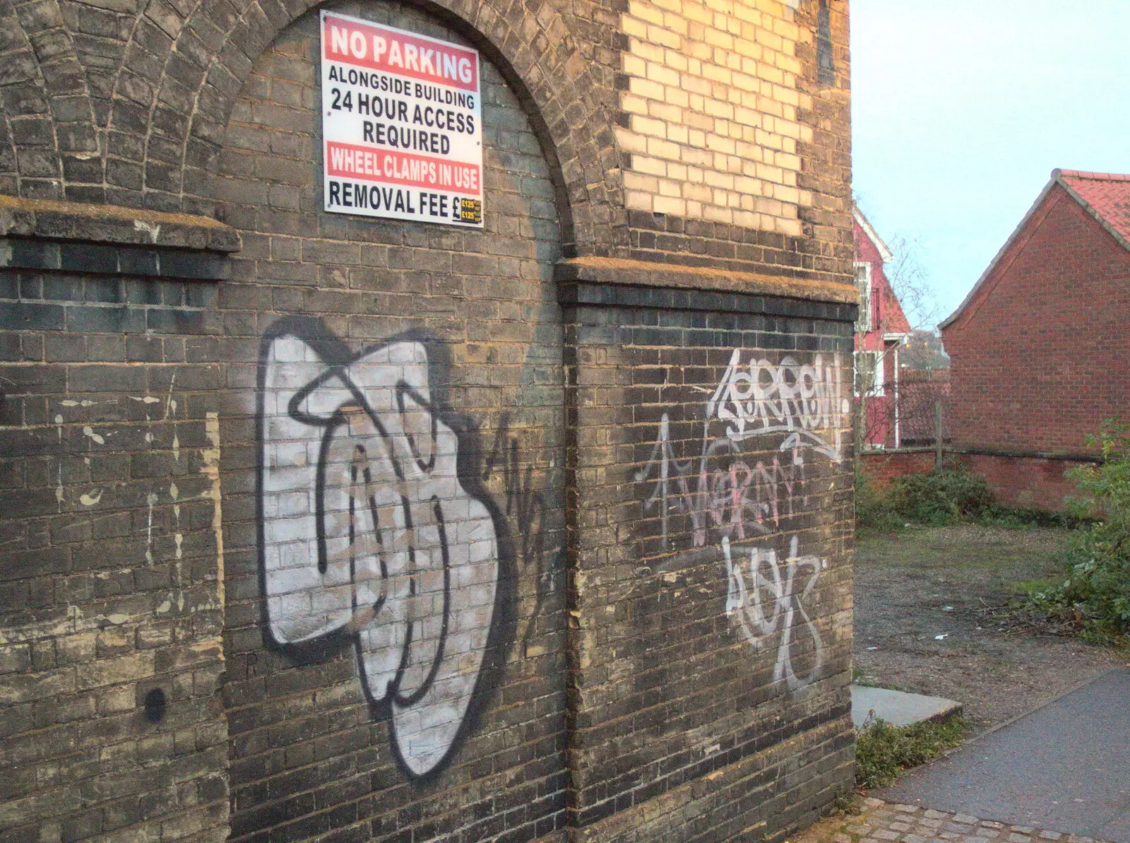 More graffiti, from A Trip to the Cinema, Norwich, Norfolk - 3rd December 2017