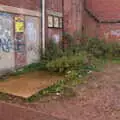 Wasteland and graffiti, A Trip to the Cinema, Norwich, Norfolk - 3rd December 2017