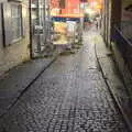 The cobbled alley back to Riverside, A Trip to the Cinema, Norwich, Norfolk - 3rd December 2017