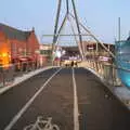 The new footbridge over the Wensum, A Trip to the Cinema, Norwich, Norfolk - 3rd December 2017