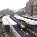 A bunch of InterCity 125's on the platform, A Work Lunch in Nandos, Bayswater Grove, West London - 20th December 2017