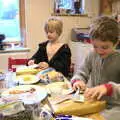 The boys get more presents to open, Christmas Day and The Swan Inn, Brome, Suffolk - 25th December 2017